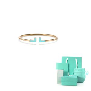 Bracelet de créateur avec initiales ouvertes pour femmes, cadeaux de Couple, bijoux de marque à la mode avec boîte-cadeau