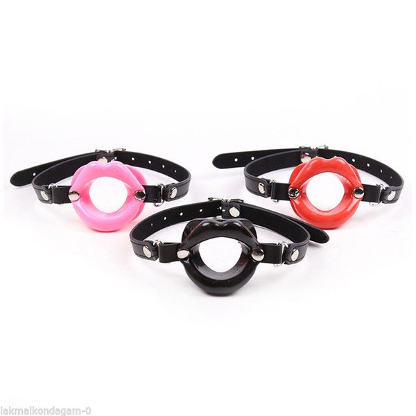 Bondage bouche ouverte Gag jouets sexuels jeu pour adultes jouets érotiques Bondage silicone pour Couples # R56