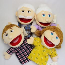 Open Mouth Theatre Doll Puppet Puppet Kids Hand Puppet Toys Membres de famille