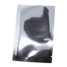 Open Top Zilver Aluminium Folie Plastic Pack Bag Vacuümzakken Warmte Seal Tas Voedselopslag Aluminium Folie Plastic Pack Bag Vacuüm