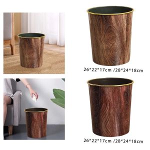 Open Top Trash Can Home Decor Duurzame Dust bin Wastebasket afvalcontainer voor toiletrestaurants School Livingroom Dining