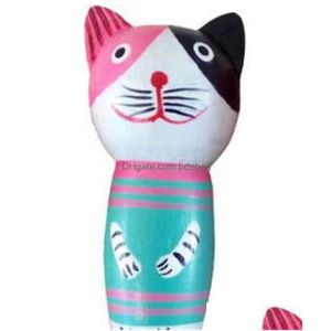 Openers flesopener Woodiness MTI functie magnetische koelkast magneet cartoon kitty huis gebruik oppen bier gereedschap fabriek direct sel dhr1y