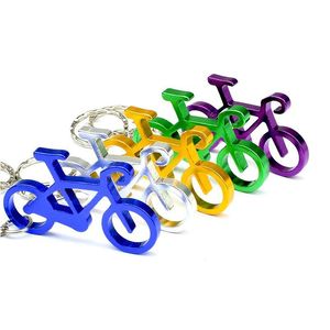 Openers sleutelhanger flesopener fietsfiets draagbaar biermetaal voor bruiloftsfeest voorkeur willekeurige kleuren lx5102 drop levering home tuin dhez2