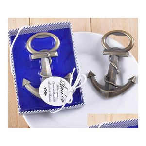 Ouvre-bouteilles d'ancre de bateau nautique, ouvre-bouteille de fête de mariage, cadeaux de douche, cadeau DHS Fedex Drop Delivery, maison jardin cuisine Dhlvh