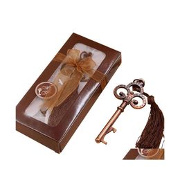 Ouvre-bouteille vintage en bronze en forme de couronne à mon cœur Ouvre-bouteille Faveurs de mariage pour les invités Livraison directe Maison Jardin Cuisine Salle à manger Otntu