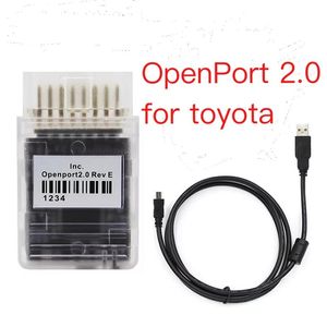Openport 2 0 ECU FLASH Chip Tuning open port 2 0 Pour Toyota Pour JLR SDD Chip Tuning OBD 2 OBD2 Voiture Diagnostic Auto Scanner Tool324A
