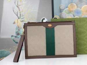 Ophidia designer clutch bag luxe heren dames Wcb handtas dubbele lettermarkering met rood-groene singelband portemonnee G156 hoogwaardige mode marmont j