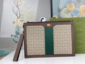 Ophidia designer clutch bag luxe mannen vrouwen Wcb handtas dubbele letter merk met rood-groene singelband portemonnee hoogwaardige mode marmont portefeuilles jackie1961 tassen