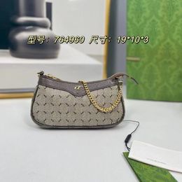 Ophidia diseñador moda lujo Totes bolso Bolso de hombro Bolsos de mujer Bolsos circulares de cadena Cartera clásica con alfabeto de serpiente tigre de abeja 764960 Tamaño: 19 * 10 * 3