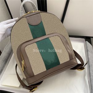 Ophidia Small sac à dos beige / canon d'ébène Italie Green et Red Web Purse Wallet Luxurys Designers Sac à dos 547965