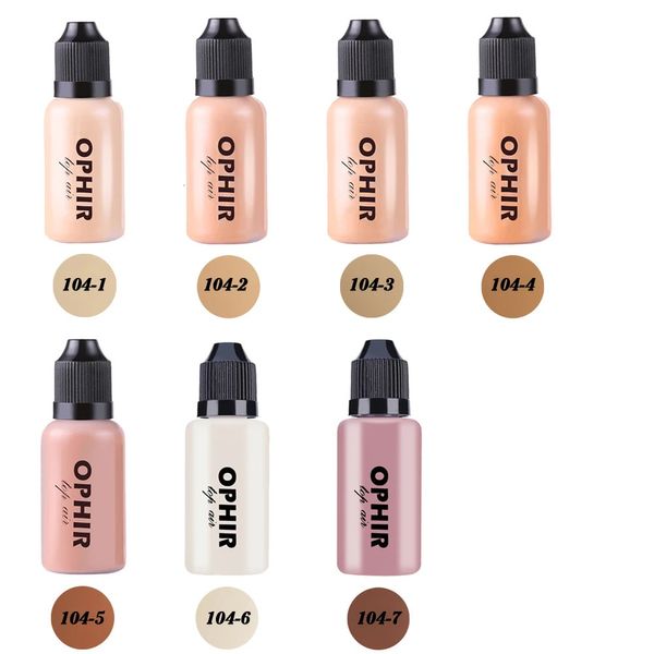 Ophir Airbrush Makeup Foundation Tinks 3 Colors Air Foundation For Face Paint Make-Up Cosmetic Makeup Pigment_ta1042-4-5 231227