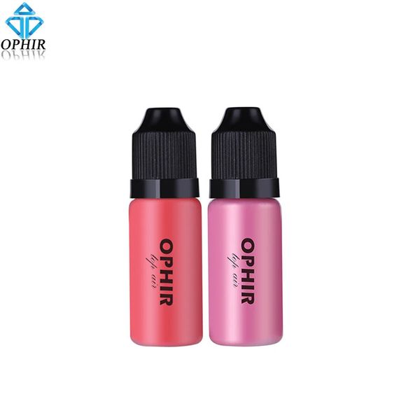 OPHIR Pro aerógrafo maquillaje rubor tintas 2 colores aire para salón de pintura pigmento cosmético_TA10512 240228