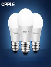OPPLE LED ampoule EcoMax1 E27 3W 9W 12W 14W bouche à vis 176V264V 3000K 6500K blanc couleur chaude pour maison salon Yard8471742