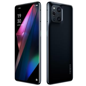 Oppo origineel Find X3 5G Mobile 8GB RAM 128 GB 256 GB ROM Snapdragon 870 Octa Core 50MP NFC 4500mAh Android 6,7 inch Vingerafdruk op Volledig scherm Face Smart Cell 12