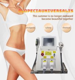 Opt 2 in 1 laser ontharing voor vrouwen 600,00 Multi -functie draagbare verjongingsmachine IPL IPL IPL Cool Hair Removal System Koeling