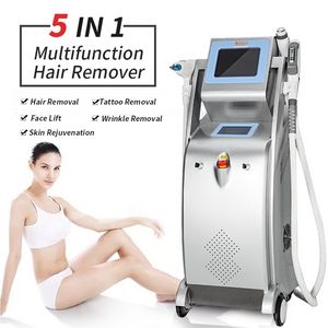 Opt HR IPL Laser Machine Super Hair Removal Q -schakelaar ND YAG Laser Tattoo Verwijdering met pure saffier