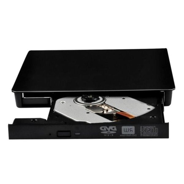Lecteurs optiques Lecteur externe professionnel mince et compact léger USB 30 Lecteur de graveur 3D pour ordinateur portable PC portable CD DVD Drop Dhnwp