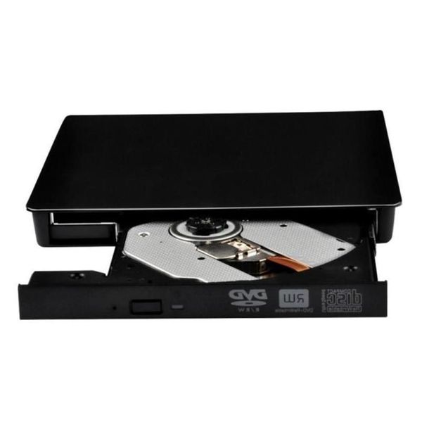 Drives optiques Slim Compact Lightweight External Drive USB 30 3D Burner Writer Player pour ordinateur portable PC DVD DVD DRO DRH63