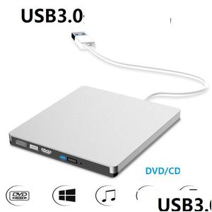 Optische schijven USB 3.0 Externe combo Dvd/CD-brander Rw Cd/Dvd-Rom Cd-Rw-speler Drive voor pc Laptop Computercomponenten Drop Delivery C Otjgn