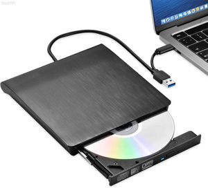 Unidades ópticas USB 3.0 Slim externo DVD RW CD Writer Drive Burner Reader Player Unidades ópticas para computadora portátil Dvd Burner Dvd Portatil L230916 L230916