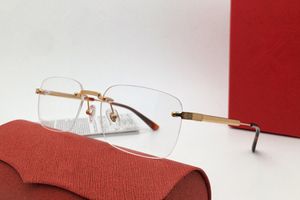 Lunettes optiques pour hommes et femmes, Style rétro 0349, lentille Anti-lumière bleue, plaque carrée sans cadre avec boîte