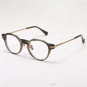 Lunettes optiques pour hommes femmes rétro designer NPM141 mode lunettes de titane cadre élasticité détaillée style rond plaque de lentille anti-lumière bleue avec boîte