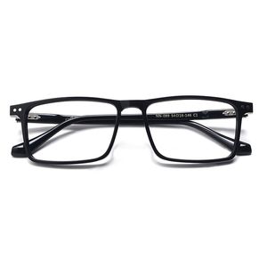 Lunettes optiques pour hommes femmes rétro designer NN-089 mode lunettes en tôle cadre élasticité détaillée style carré plaque de lentille anti-lumière bleue avec boîte