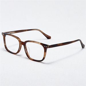 Lunettes optiques pour hommes femmes rétro designer NN-114 mode lunettes en tôle cadre élasticité détaillée style carré plaque de lentille anti-lumière bleue avec boîte