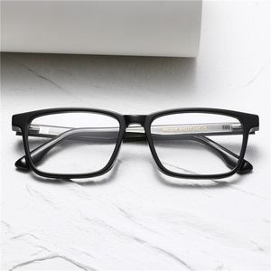 Lunettes optiques pour hommes femmes rétro designer NN-119 mode lunettes en tôle cadre élasticité détaillée style carré plaque de lentille anti-lumière bleue avec boîte