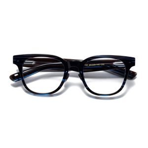 Anteojos ópticos para hombres y mujeres Diseñador retro NP-152 Moda Patillas elásticas Marco de gafas Estilo de elasticidad detallada Placa de lente de luz anti-azul con caja