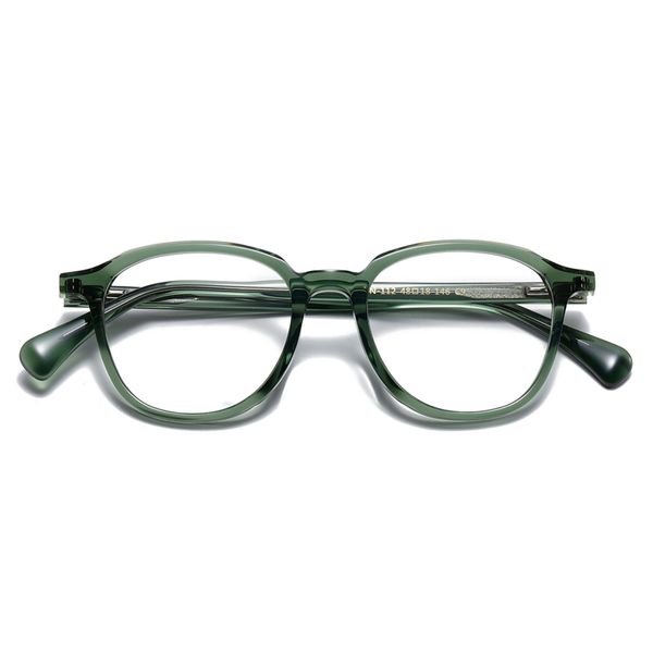 Lunettes optiques pour hommes femmes rétro designer NN-112 mode lunettes en tôle cadre élasticité détaillée style ovale plaque de lentille anti-lumière bleue avec boîte