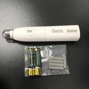 Stylo électronique de nettoyage d'électrode de fusion de fibre optique avec 6 têtes de nettoyage Outil de nettoyage automatique d'électrode2664