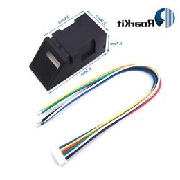 Módulo colector de sensor de lector de huellas dactilares óptico de envío gratuito UART (nivel lógico TTL) para Mega2560 U/R/3 AVR, STM32, PIC, ARM, MSP430 Upnia