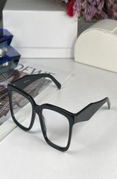 Optisch transparant helder zonnebrilmontuur designer Cat Eye-brilmonturen voor dames Modebril op sterkte OPR10 sign3336807