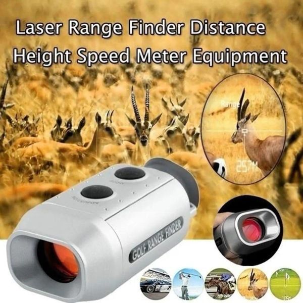 Optics 1 PC Golf Range Dinder 1000 yards Digital 7x Range Finder Telescope Monocular Rangefinder Hunting LCD LCD