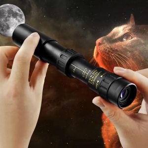 Optica 10300X ZOOM HD Portable Strong Binocuals Long Range Professional Spyglass Monocular Telescope Lage Night Vision for Hunting