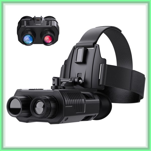 Optics DSOON Night Vision BinocularS Goggles NV8000 Infrarouge Nigital Head Mount Battery Battery