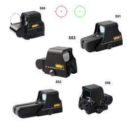 Optics Ship libre Tactical 551 552 553 558 Collimator Holographic Sight Riflescope Red Dot Optic Reflex Sight AirSoft Scope 20 mm Rail