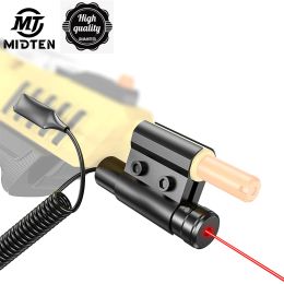Optics Midten Red Laser Sight for Insect Salt Gun Splatgun SRB1200 400 Rifle avec commutateur en option 2 ensemble de batteries Picatinny Mlok
