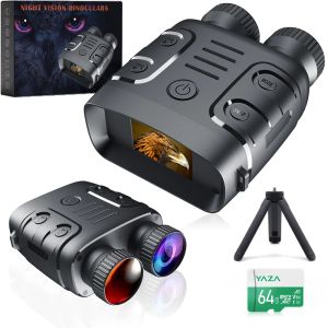 Optics R18 Digital Night Vision Binoculars Device 1080p HD 850 NM Infrarouge 5x Zoom Hunting Night Vison Goggles Outdoor Full Dark 300M