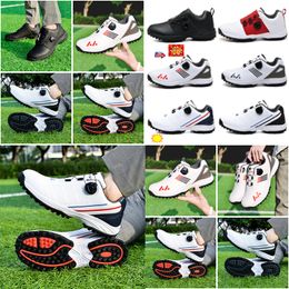 Oqtheqr Produits de Golf Chaussures de Golf Professionnelles Hommes Femmes Vêtements de Golf de Luxe pour Hommes Chaussures de Marche Golfeurs Baskets athlétiques mâle GAI