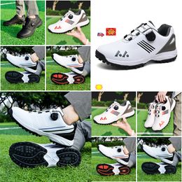 Oqther Golf Products PROFESIONAL Golf Zapatos Mujeres Mujeres de lujo Golf Wears para hombres Caminar zapatos Golfers Atletismo Sneaakers Male Gai