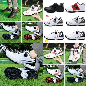 Oqther Golf Prowducts Professional Golf Chaussures hommes Femmes Luxury Golf porte pour hommes Chaussures de marche Golfeurs Athletic Sneakers Male Gai