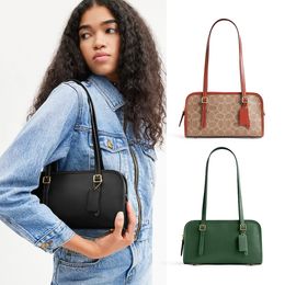 Luxe handtas sacoche swing zip tas voor dames sling baguette satchel heren designer crossbody tassen schoudertassen leer mode reizen bowlingriem clutch tassen