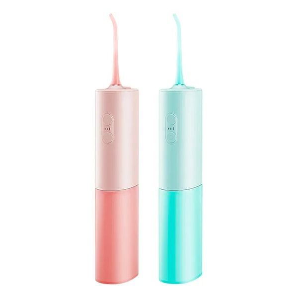 Irrigateur oral USB Rechargeable d'eau Flusser portable Jet d'eau dentaire 300 ml réservoir d'eau étanche Nettoyer de dents