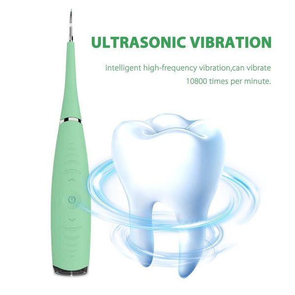 Irrigateurs oraux Électrique Ultrasons Tooth Calculus Remover blanchiment des dents Cleaner Tooth Stains Tartar Whiten Teeth Tool 230314