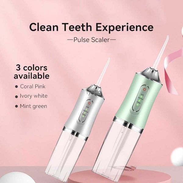 Irrigateurs oraux Intelligent Dental Flosser Water Momet Portable Porting Dent Dentner Electric H240415