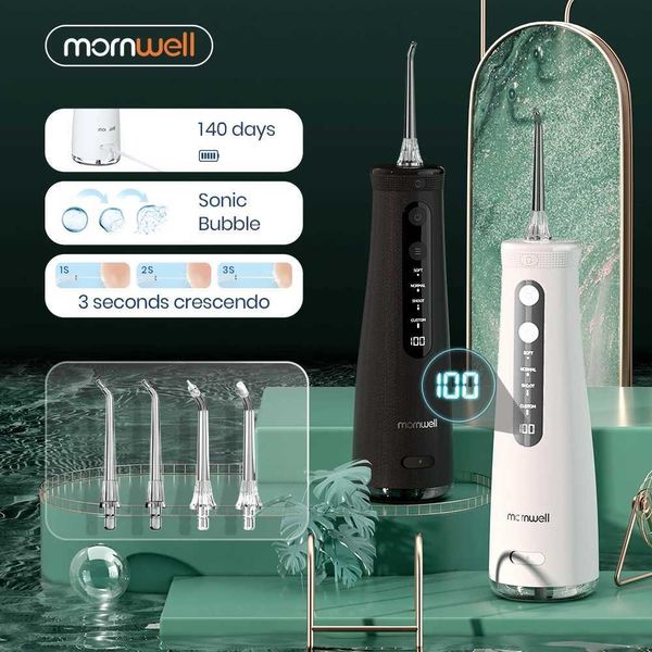 Irrigateurs oraux Mornwell 5032 Irrigateur oral D des dents de blanchiment Appareils domestiques sonores broyeur d'eau 270 ml du réservoir d'eau Agent de nettoyage de dents