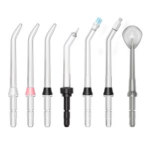 Irrigateurs buccaux Autre Hygiène Fairywill 7 Pcs Water Flosser Tips pour FW169 4 Couleurs Remplacement Utilisation Toute la Famille Nettoyeur de Langue Pointe Orthodontique 221215