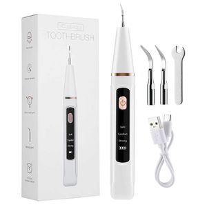 Orale irrigators Andere hygiëne Ultrasone tandreiniger Tartaarschraper Eliminator Dental Stone Plaque Removal Scaler voor tandenreinigingszorg Echografie 221215